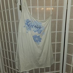 Guess one shoulder tank